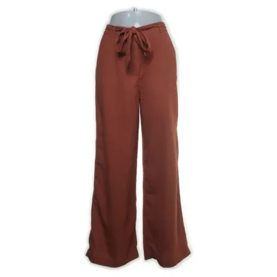 Pants (Brown) from NA-KD Polyester