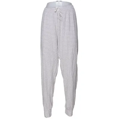 Pantalon de pyjama (Gris, Blanc) de ICA I Love Eco Coton, Élasthane, Viscose