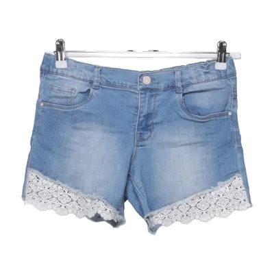 Denim shorts (Blue, White) from Name It Elastane, Viscose