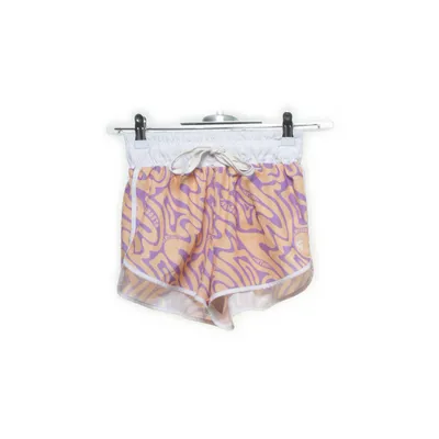 Trainingsshorts (Lila, Oranje, Wit) van P.P Elastaan, Polyester
