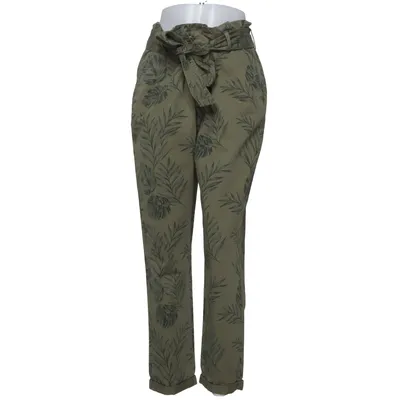 Chinos (Groen) van V by Very Katoen