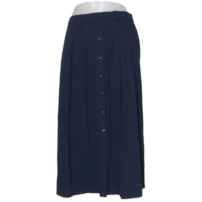 Jupe longue (Bleu) de Getti Coton, Polyester