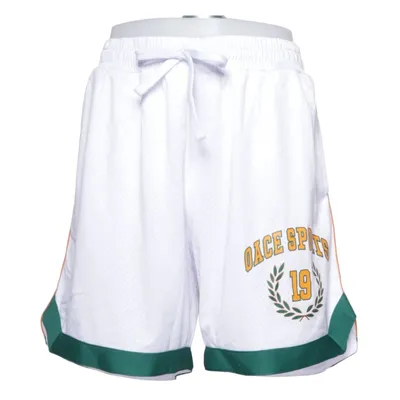 Short de basketball (Blanc, Multicolore) de Oace Polyester