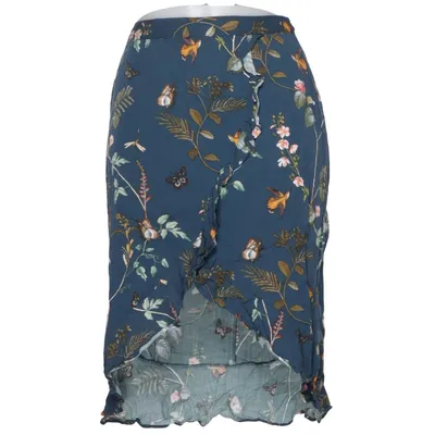 Omlottkjol (Blå, Flerfärgad) från Oasis Viskos