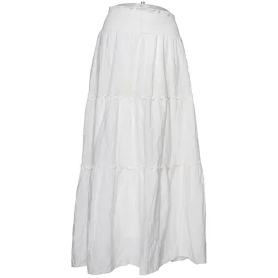 Maxi nederdel (Hvid) fra Aware by Vero Moda Økologisk bomuld