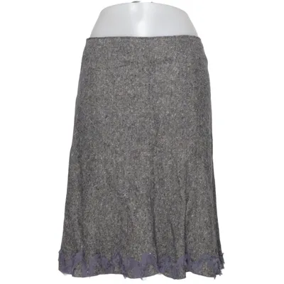 Jupe (Gris) de Rebecca Taylor Acrylique, Polyamide, Laine