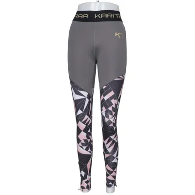 Sportleggings (Grijs, Zwart, Roze) van Kari Traa Elastaan, Polyamide, Polyester
