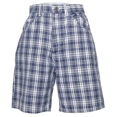 Short (Bleu, Blanc, Multicolore) de Lee Coton