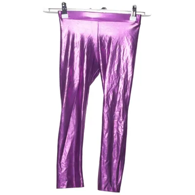 Leggings (Purple) from Minimarket Elastane, Polyester