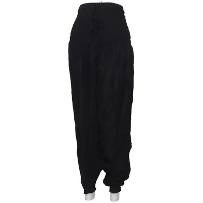 Harem pants (Black) from Rayon Viscose