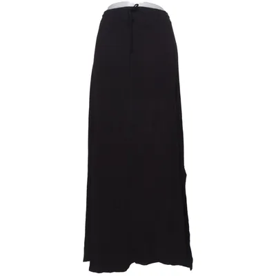 Maxi skirt (Black) from Ajlajk Elastane, Viscose