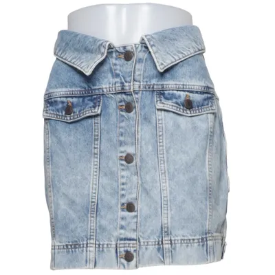 Denim skirt (Blue) from H&M x Moschino Cotton