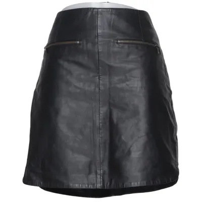 Läderkjol (Grå) från Denim Hunter Skinn