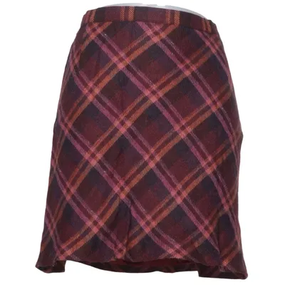 Nederdel (Lilla, Pink, Flerfarvet) fra Almia Viscose, Uld