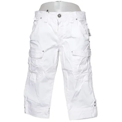 Cargoshorts (Hvid) fra Mos Mosh Bomuld, Elastan
