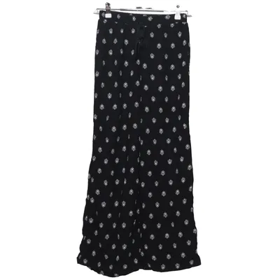 Pantalon patte d'éléphant (Noir, Blanc) de Now