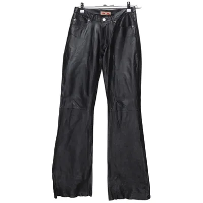 Pantalon en cuir (Noir) de JAM Cuir, Polyester