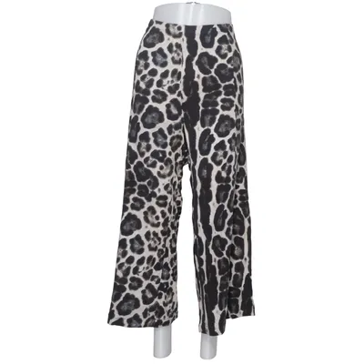 Pantalon patte d'éléphant (Noir, Beige) de La Redoute