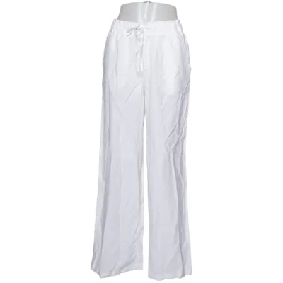 Pantalon (Blanc) de VRS Coton, Lin, Viscose
