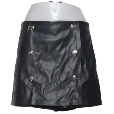 Skort (Black) from Softy Polyester, Polyurethane