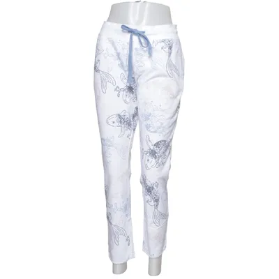 Pyjama broek (Wit, Meerkleurig) van Juvia Katoen, Polyester