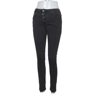 Jeans (Svart) från Please Bomull, Elastan