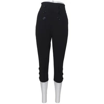 Driekwart broek (Zwart) van Belsira Elastaan, Polyester
