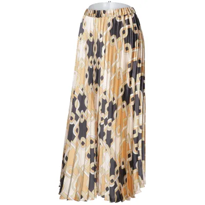 Långkjol (Beige, Flerfärgad) från Richard Allan x H&M Polyester