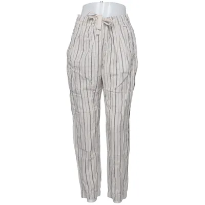 Pants (Beige, Black) from Zara