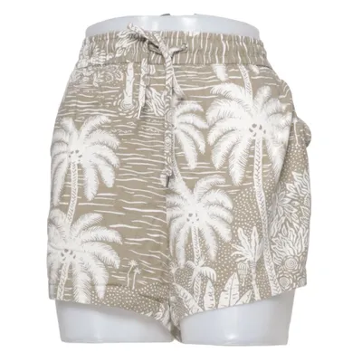 Short (Vert, Multicolore) de Desmond & Dempsey x H&M Lin, Viscose, Coton