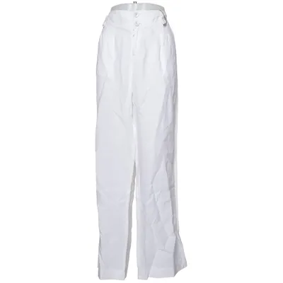 Pantalon patte d'éléphant (Blanc) de Jackpot Lin