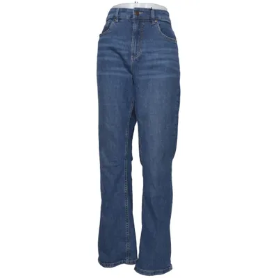 Jeans (Blå) fra Denim by Lindex Bomuld, Elastan, Polyester, Viscose