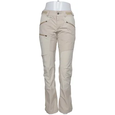 Outdoor pants (Beige) from Lundhags Elastane, Organic cotton, Recycled polyester