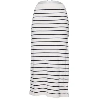 Långkjol (Vit, Svart) från Zara Polyamid, Viskos