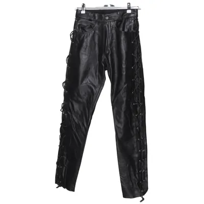 Läderbyxor (Svart) från Ashy Skinn, Polyester