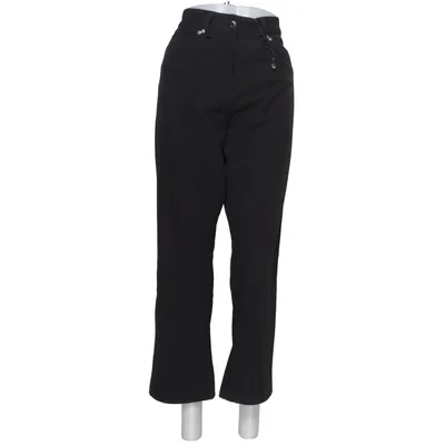 Outdoor pants (Black) from Luhta Elastane, Polyester