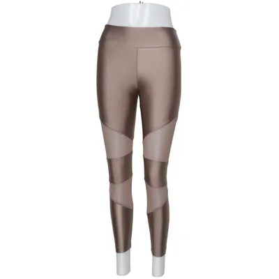 Collants de sport (Beige) de Adoore Sport Élasthane, Polyamide