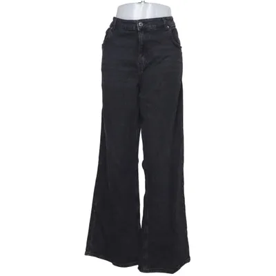 Jeans (Grå) från H&M Bomull, Elastan