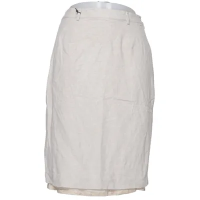 Skirt (Beige) from ADA Fashion Linen, Viscose
