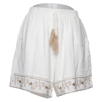 Shorts (Hvid) fra Pepper Linned, Viscose