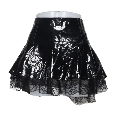 Lackkjol (Svart) från Queen of Darkness Polyester