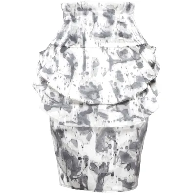 Jupe (Blanc, Noir, Multicolore) de Noir&Blanc