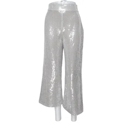 Palazzo broek (Zilver) van Zara Polyester