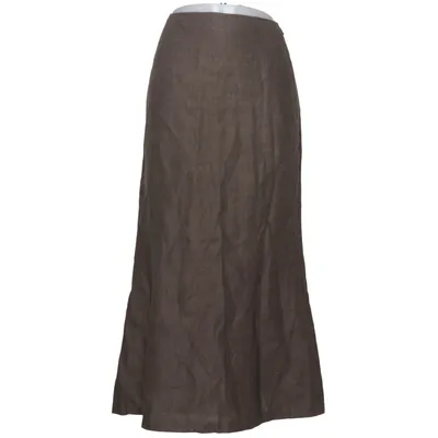 Maxi skirt (Brown) from Hobbs Linen