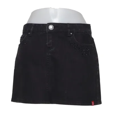 Jupe en jean (K40203) de EDC by ESPRIT Coton, Élasthane, Cuir