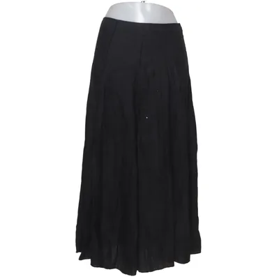 Maxi rok (Zwart) van Massimo Dutti Linnen, Viscose