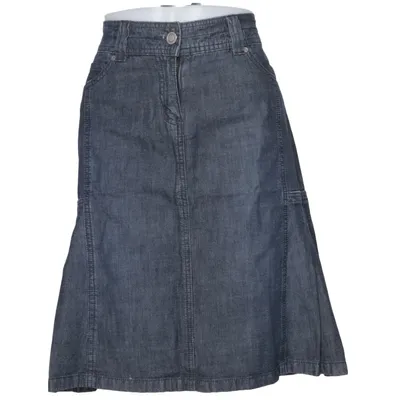 Jeanskjol (Grå) från Number One Bomull