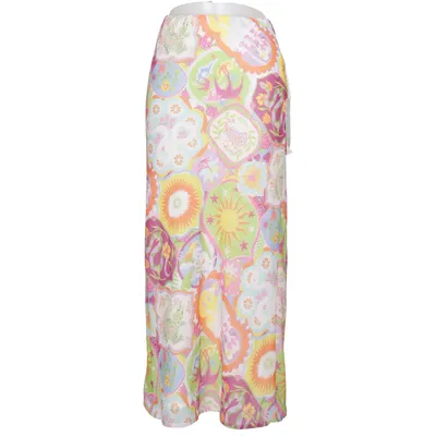 Jupe longue (Multicolore) de Never Fully Dressed Polyester