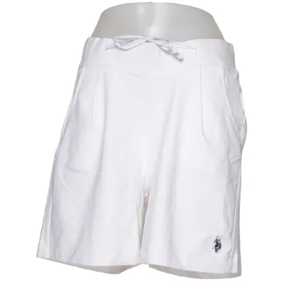 Träningsshorts (Vit) från U.S. Polo Assn. Bomull, Elastan