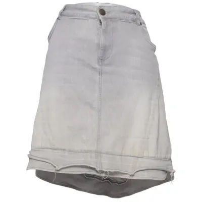 Jeansnederdel (J93185A) fra Denim Identity by Zizzi Bomuld, Elastan